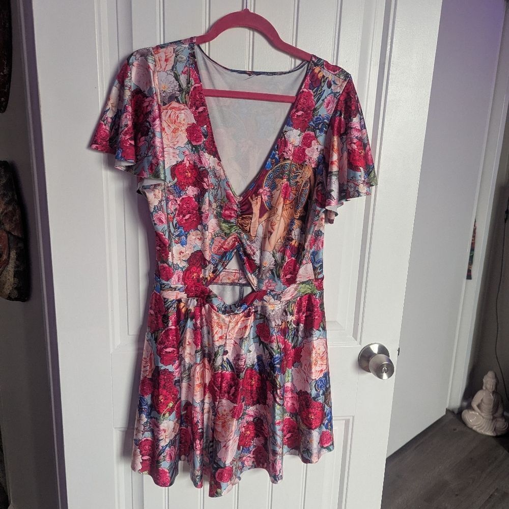 HOST PICK! ⛏️ Blackmilk XL - Fragrance of Violets Rio Playsuit